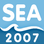 The sea'07 logo