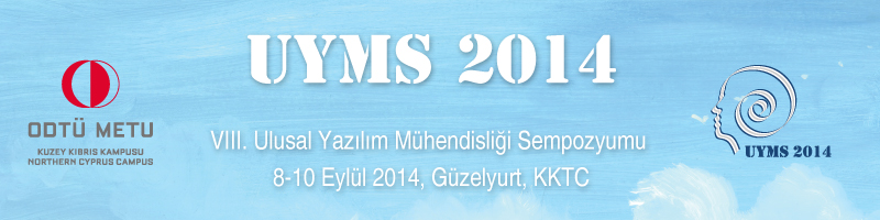 [UYMS 2014 Turkish National Software Engineering Symposium 2014]