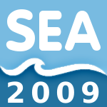 The sea'09 logo