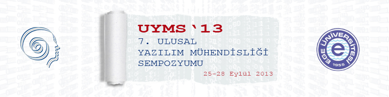 [UYMS 2013 Turkish National Software Engineering Symposium 2013]