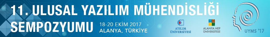 [UYMS 2017 Turkish National Software Engineering Symposium 2017]